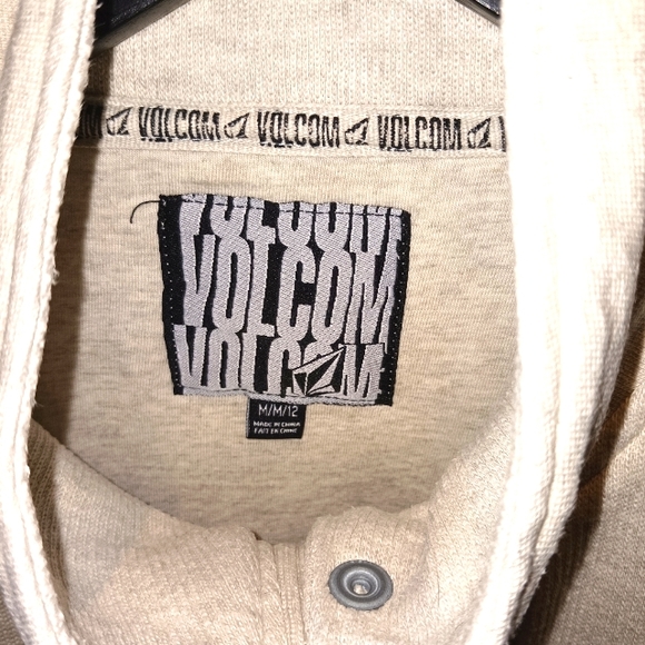 Volcom Cream Military Style Shacket - Picture 5 of 11
